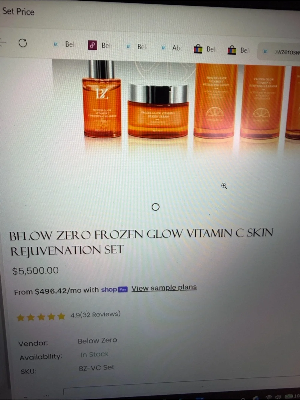 Vitamin C Kids Skin Care Set - Orange